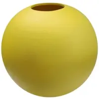 HTI Kugelvase Ø 25 cm Gelb
