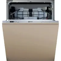 Bauknecht B0I D551A S, Voll integriert, Standardgröße (60 cm), Silber, Tasten, 1,3 m, höher