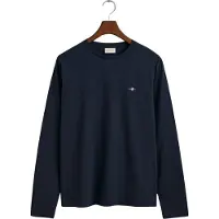 Gant Langarmshirt "REG SHIELD LS T-SHIRT" mit Logostickerei auf der Brust
