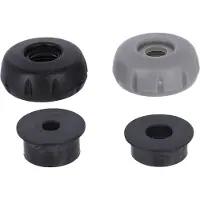 Pedro´s Pumpenkopf-Austauschset für Domestique oder Prestige Standpumpen, grau/schwarz (1 Set)