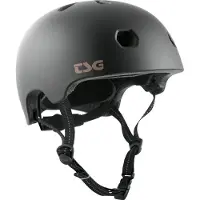 TSG Fahrradhelm - Meta Solid Color - Satin Black - - 52-54 cm - Fahrradhelme