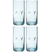 Leonardo Longdrinkglas Vesuvio Blau 300ml (Set von 4 Stück)