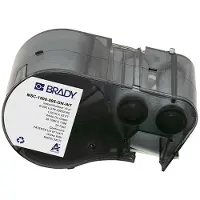 Brady M5C-1500-595-GN-WT, Vinyl, Weiss auf Grün, 38.10 mm x 7.62 m, permanent, Endlos