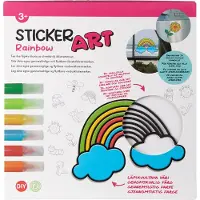 Sticker Art Creation Set Rainbow Aufkleber