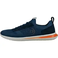 Bugatti Herren Low Sneaker Blau Textil & Synthetik Größe: 41