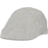 Camel active Flat Cap aus Leinen-Mix in Beige | Gr.: L