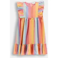 COCCODRILLO Sommerkleid WC5128201TGK Bunt Regular Fit