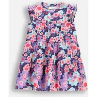 COCCODRILLO Sommerkleid WC5129201HGN Violett Regular Fit