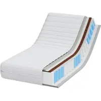 vidaXL Matratze 60 x 120 cm Weiß