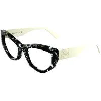 Karl Lagerfeld Sehhilfen - - KL6211 - Acetat - Marmor schwarz (Noir) - 55/17/140