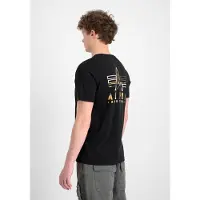 Alpha industries T-Shirt "Camo Logo Puff Print Backprint T-Shirt"