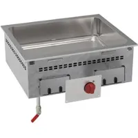 EURAST - Elektrisches bain-marie drop-in gn 2/1 - 700x600x250 mm - 2600 W 230/1V - 12630631
