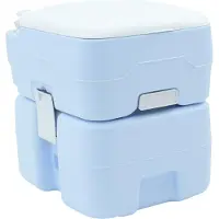 Syfax Camping-Toilette Blau 41,5 x 36,5 x 42 cm