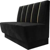 GGM Möbel Meyer S | Gastrobank | B:H 180 x 100 cm | Schwarz | Dubai | Samt