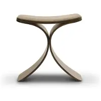 Gejst Luno Hocker, holz dunkel, Höhe 45 cm, Eiche - , Luno, Holz, für Wohnzimmer, Holz, Design
