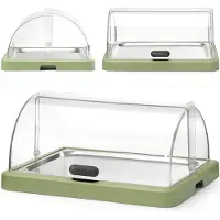 Hendi Roll-top Kühldisplay Duo Uniq Grün