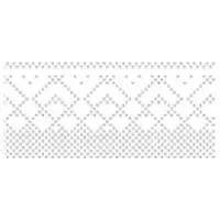 Mank Serviette Tissue in Weiß, 40 x 40 cm, 1/8 Falz, 100 Stück - 3-lagig