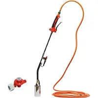 Rothenberger Industrial 2teiliger Anwärmbrenner Piezo inkl. 5 m Propangasschlauch & Propan Konstantr