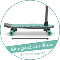 Chillafish SkatieSkootie (Skatebord und Roller in einem, Mint) CPSS02MIN