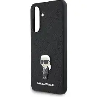 Karl Lagerfeld Samsung Galaxy A56 Handyhülle Mit Glitzer Ikonik-logo Und Metall-pin