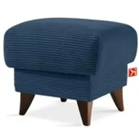 Konsimo Hocker Gustavo II ¦ blau ¦ Maße (cm): B: 53 H: 49