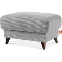 Konsimo Hocker Gustavo II ¦ grau ¦ Maße (cm): B: 92 H: 48