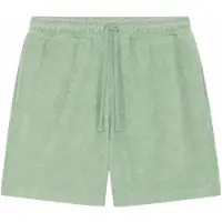 Lyle & Scott Kurze Hose Honeycomb Towelling Shorts Herren Misty Sage-XS