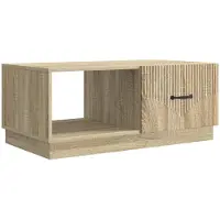 vidaXL Couchtisch Sonoma-Eiche 90 x 50 x 37 cm Holzwerkstoff