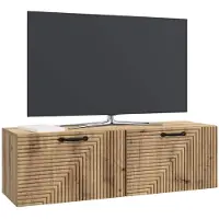 vidaXL Wandmontierter TV-Schrank 98 x 31 x 30 cm Artisan-Eiche