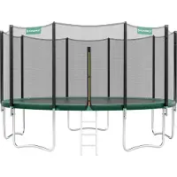 Songmics Gartentrampolin Ø 427 cm mit Sicherheitsnetz STR141C01