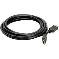 Kopp 980301021 High Speed HDMI Kabel, 1m, Farbe: schwarz
