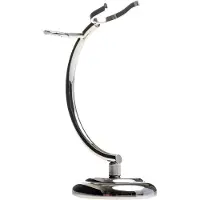 Truefitt & Hill Curved Razor and Brush Stand Chrome