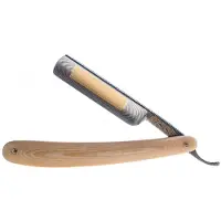 DOVO Cut-Throat Micarta Ivory