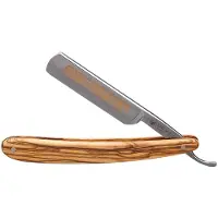 DOVO 5/8" Straight Razor with Olive Wood handle