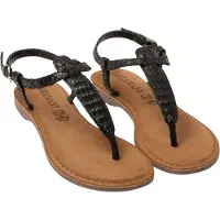 Lazamani Ira Damen Sandalen Black Größe 38