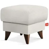 Konsimo Hocker Gustavo ¦ weiß ¦ Maße (cm): B: 53 H: 49
