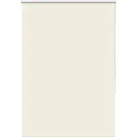 vidaXL Verdunkelungsrollo Cremeweiß 95x150cm Stoffbreite 90,7 cm