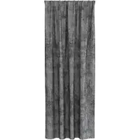 vidaXL Samtvorhänge mit Vorhängen 2 pcs Grau 260 x 140 cm Samt