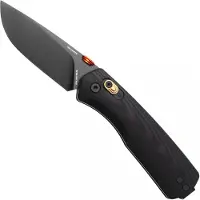 The James Brand The Carter - Black + Fire Taschenmesser