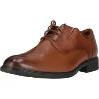 Clarks Shoes Businessschuhe Steadwell Lace mit klassischem Design 5234 Dark Tan Lea 44