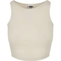 Urban Classics Muskelshirt "Damen Ladies Cropped Rib Top" 1 Stk.