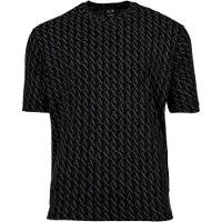 Armani Exchange T-Shirt "T-Shirt T-SHIRT 1er Pack", Herren, Gr. L, schwarz, Obermaterial: 100% Baumwolle CO., Shirts T-Shirt