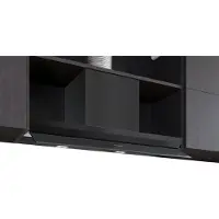 Siemens LJ97BDP60, 433 m³/h, Abluft/Umluft, 57 dB, 413 m³/h, Eingebaut, Schwarz