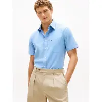 Tommy Hilfiger Hemd MW0MW42285 Hellblau Regular Fit