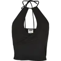 Urban Classics Muskelshirt "Damen Ladies Short Wraped Neckholder Top" 1 Stk.