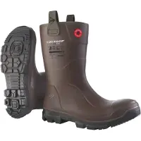 Dunlop Stiefel LJ2HX42 Rig Pro dunkelbraun Größe
