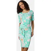 Ragwear Sommerkleid "Taggiana Print YOUMODO" Eingrifftaschen Damen Midikleid mit Taillenband und Taschen
