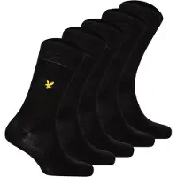 Lyle & Scott LYLE&SCOTT Herren Socken, 5er Pack - Liam Core Socks, Baumwollmischung, einfarbig