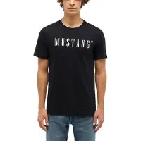 Mustang T-Shirt "Austin" mit Logo Print