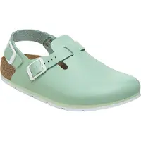 Birkenstock Tokio Pro LE SL 2.0 Clog Matcha nach EN ISO 20347:2022 SR, Weite: schmal grün Größe 36